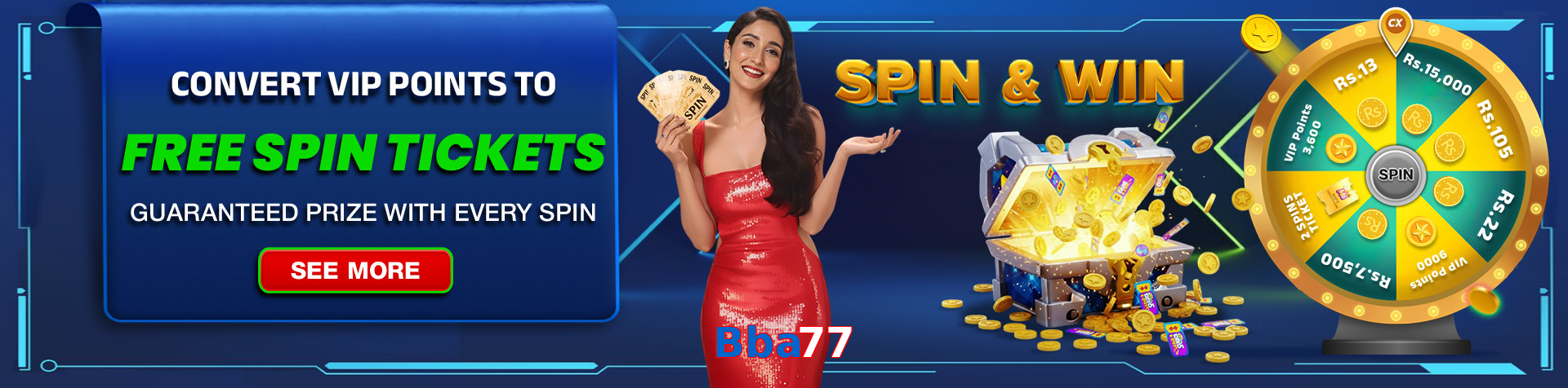 Main screen of Bba77 pk page for PK players