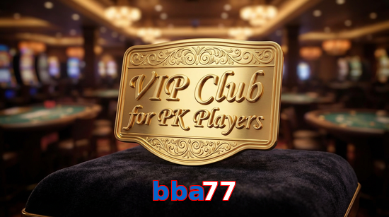 Main screen of Bba77 vip page for PK players